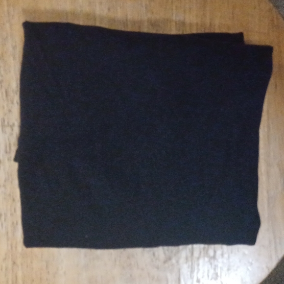 H&M BLACK BASIC COTTON-BLEND T-SHIRT (MEDIUM) - Picture 5 of 5